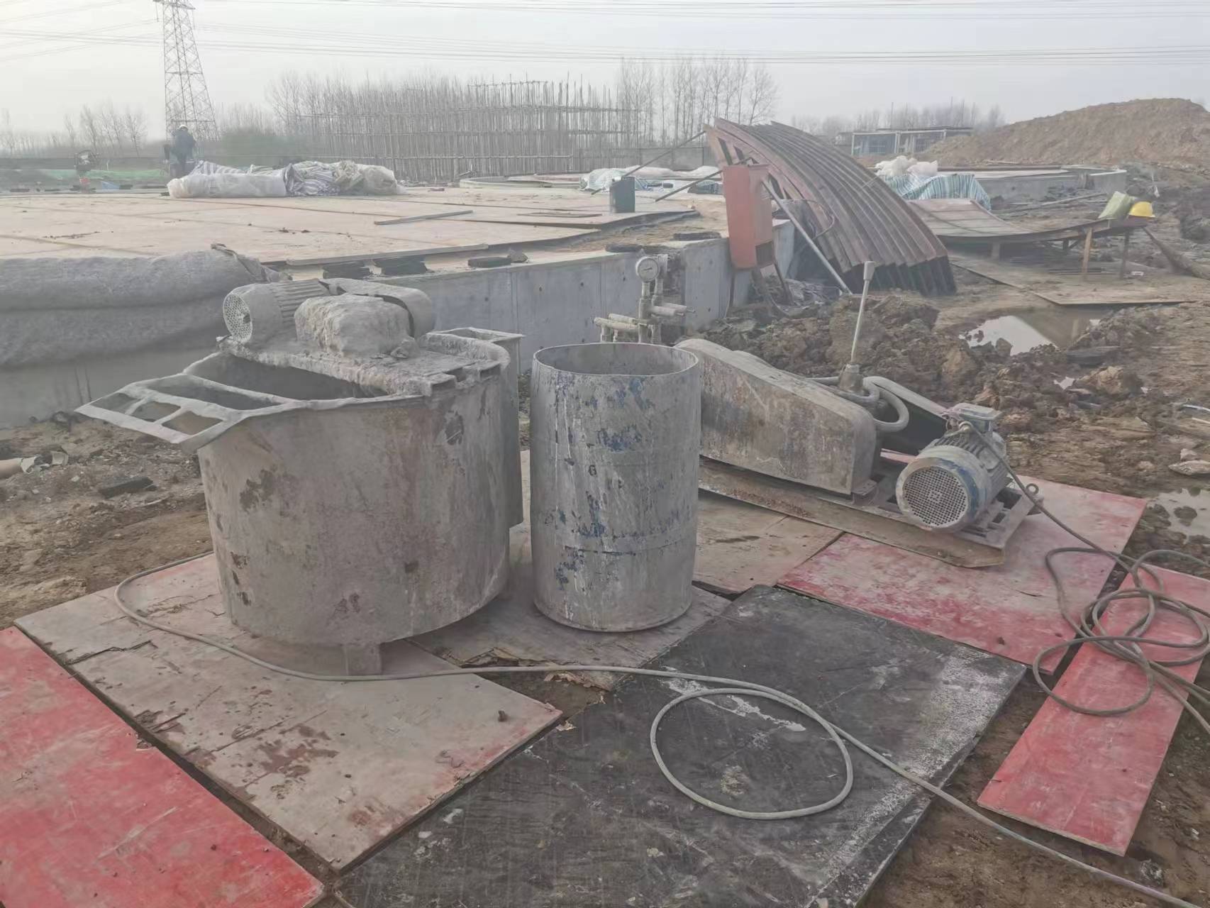 衡东设备基础注浆